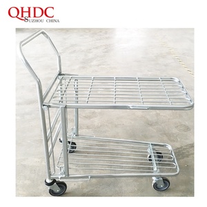 2단 플랫폼 쇼핑 카트 중고 쇼핑 카트 판매 - Product Image 3