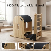 Baril d'équipement de Pilates en bois de chêne MJD, équipement de Pilates de haute qualité, adapté aux exercices de Pilates et de yoga.