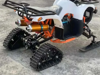 Roue arrière version électrique pour enfants Go Kart Karting UTV Buggy Quad ATV Snow Sand Snowmobile Tracks Assembly