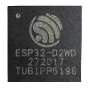 Espressif ESP32-D2WD WIFI SOC IC、デュアルコアMCU WiFi BLEコンボ、2MB SPIフラッシュ、モバイルウェアラブルおよびIOTアプリケーション用