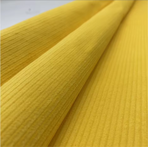 Vente en gros de tissu en velours côtelé 97% coton 3% spandex 330GSM Tissu en velours côtelé personnalisable pour vêtements - Product Image 3