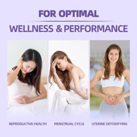 Thé pour la santé utérine et les fibromes, Complément Hormonal Naturel Biologique Pur Premium, Bien-être Professionnel, Qualité Supérieure, Vente en Gros