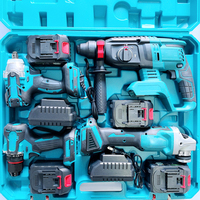 Mejor Descuento en Juego de Herramientas Eléctricas Inalámbricas Certificadas de Calidad, 4 Kits, 18v 20v 21v, para Mantenimiento