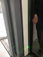 Fenêtre à manivelle en aluminium Superhouse, économique, à isolation thermique, pour maison passive, avec verre clair en acier ultra-résistant