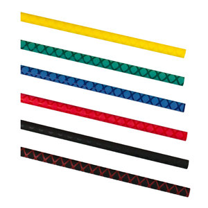 Guaina Termorestringente per Canna da Pesca 40mm, Antiscivolo in Poliolefine, Impugnatura Universale Hexa Flock Grip Casac HAS con Logo Personalizzato - Product Image 4