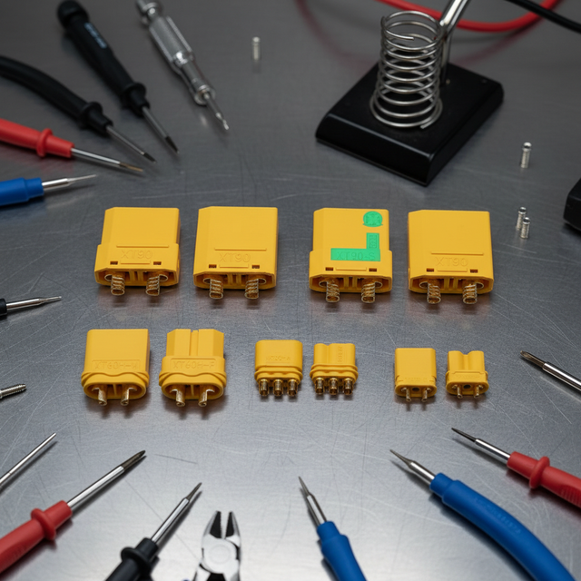 Amass T-Plug XT30 XT60H XT90 AS150 XT150 Plug Set for Drones Aeromodelling High Current Power Connectors
