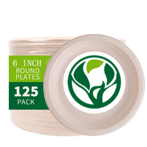 100% Tự Nhiên Thân Thiện Với Môi 100% Bã Kía 7Inch 8Inch 9Inch 10Inch Tự Nhiên Vòng Tấm Dùng Một Lần Cho Nhà Hàng - Product Image 4