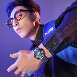 Timeartx mới sang trọng thời trang cao su 3ATM kinh doanh không thấm nước Đồng hồ nam dạ quang Đồng hồ nam thiết kế ban đầu đồng hồ đeo tay thạch anh - Product Image 6