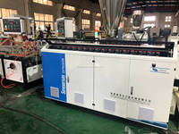 Sevenstars PE PP PVC Post Extrusion Line WPC Máquina de fabricación de plástico