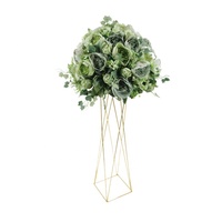 Boules de fleurs artificielles, décorations personnalisées, pour centre de table de mariage, 1 pièce