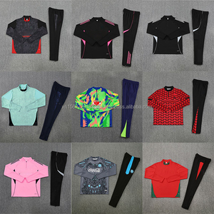 เสื้อฟุตบอลพิมพ์ลายแบบซิปครึ่งตัว รุ่นใหม่ ปี 2026 ชุดฝึกซ้อมแขนยาว แห้งเร็ว ระบายอากาศได้ดี ป้องกันรังสียูวี เหมาะสำหรับการแข่งขัน - Product Image 5