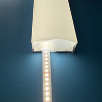 Diffuseur de tube néon LED en silicone pour usine, boîtier de bande LED 60x30mm pour éclairage de PCB 10mm 12mm