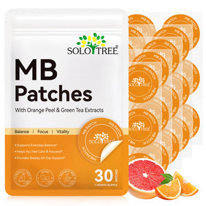 SOLOTREE 30 Parches Veganos con Extractos de Vitaminas, Parches Transdérmicos para el Bienestar y el Equilibrio Metabólico, Parches MB que te Ayudan a Sentirte Tranquilo y Concentrado - Product Image 1