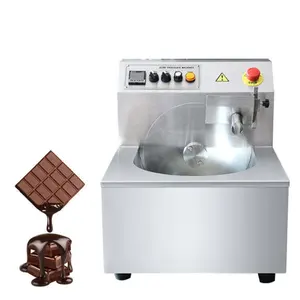 Small chocolate melting machine power 0.8kw high efficiency cbm0.11 manual chocolate melting machine