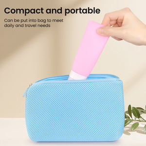 Botellas de Silicona Personalizadas, Portátiles, Reutilizables, para Guardar Champú, Botellas de Viaje para Artículos de Aseo, Ideales para Acampar - Product Image 6