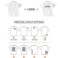 T-shirt personnalisé pour homme, t-shirt Heather, 50% polyester, 25% coton, 25% rayonne, tissu TCR, logo brodé personnalisé