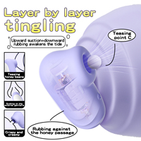 Tragbarer Mini-Klitoris-Stimulator Saugvibrator für Frauen Nippel-Klitoris-Sauger Nippel-Oral-Vibratoren Saugfunktion Erotikspielzeug