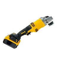 Meuleuse d'angle sans fil au lithium haute puissance 21V 850W, 125 mm, avec brosse, pour meulage et découpe manuels