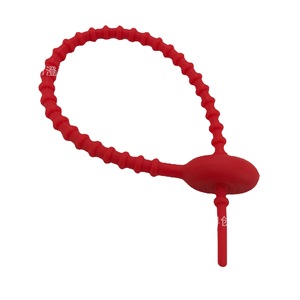 Yuechao Soft Rubber <b>Cable</b> <b>Ties</b> 120mm Self Locking For Data Network Earphone Charging <b>Cables</b> Colorful Organizers - Product Image 2