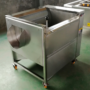 Machine électrique de nettoyage et de pelage de type brosse pour taro, manioc, gingembre, carotte, pomme de terre / Machine de nettoyage et de pelage à tambour en laine - Product Image 6