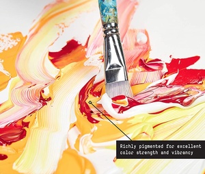 <span class=keywords><strong>Pintura</strong></span> acrílica profesional para niños, <span class=keywords><strong>dibujo</strong></span> Diy, 120ml, buen precio de venta al por mayor, <span class=keywords><strong>pintura</strong></span> colorida, escuela - Product Image 3