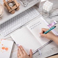 Ventes directes d'usine A5 journal de verrouillage haut de gamme logo de marque conception personnalisée journal de conception de mot de passe unique cahier privé