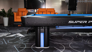 Table de billard professionnelle sur mesure de 9 pieds, style américain, plateau en ardoise, Blue Phantom - Product Image 2