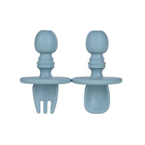 Cuchara de Silicona para Bebés, Libre de BPA, con Logotipo Personalizado, para la Primera Etapa de Alimentación, para el Aprendizaje Independiente, Utensilio para Comer para Niños Pequeños, Cubertería para la Alimentación Complementaria - Product Image 3