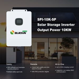 Uso domestico Inverter solare 10KW ibrido solare Inverter potenza pura onda sinusoidale Off Grid solare ibrido Inverter con parallelo - Product Image 3