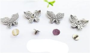 Duolai Pcs Buttons Craft Leather Silver Exquisite Butterfly Decorative Conchos Metal <b>Stud</b> Screw Back Rivet DIY Shoes <b>Bag</b> Belt Ac - Product Image 5