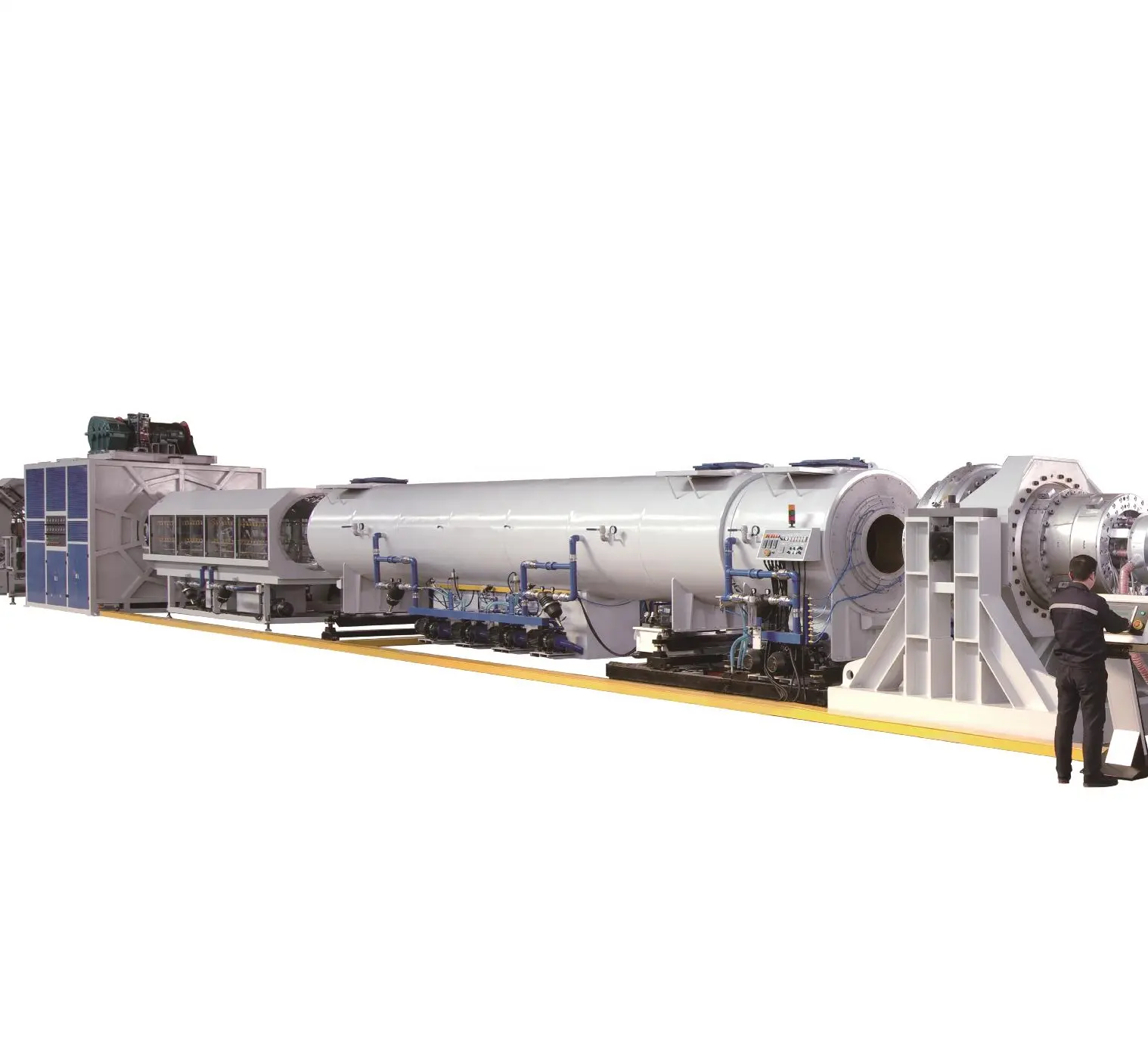 Nducjwell — Machine pour fabrication de tuyaux en plastique, Pvc, Upvc, Hdpe, 160mm-1000mm