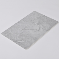 Panel de Pared de PVC con Revestimiento UV, Lámina de Mármol, 3mm 1220x2440mm, Impermeable, Anti-Rayones, Alto Brillo, para Interiores de Hotel, Personalizable OEM