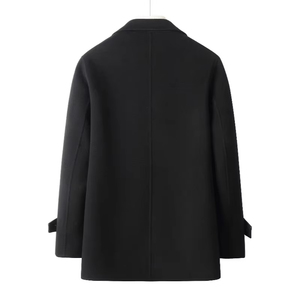 Collezione Autunno-Inverno: Cappotto da <span class=keywords><strong>Uomo</strong></span> in 100% Lana, <span class=keywords><strong>Doppiopetto</strong></span>, Doppio Strato, Spesso e Caldo - Product Image 4