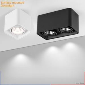 Lumière tubulaire murale moderne à LED 40W/70W à tête simple/double carrée 15W anti-éblouissement réglable pour hôtel, indice de protection IP65 élevé - Product Image 3