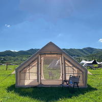 Grande tente gonflable portable en tissu Oxford durable, multi-usages, pour camping en extérieur, vente en gros, haute qualité
