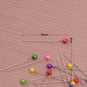 100pcsジュエリーDIYデコレーションクラフトプロジェクト洋裁用マルチカラーコサージュスティックピン縫製ピン生地用ストレートピン - Product Image 2