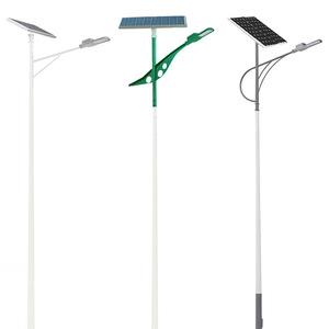 <b>Solar</b> Street Light 6M LED Aluminum Alloy Mono Si <b>Solar</b> Cell Outdoor Waterproof Road <b>Lighting</b> - Product Image 1