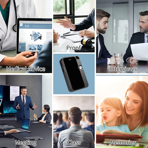 Enregistreur vocal numérique professionnel miniature activé par la voix, stylo <span class=keywords><strong>dictaphone</strong></span> HD 16 Go, lecteur MP3, produit de sécurité et de protection - Product Image 3