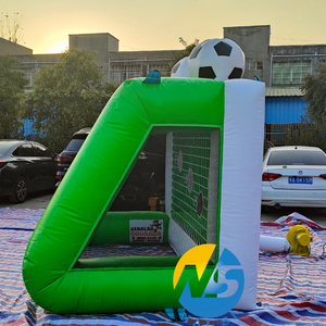 Portería de Fútbol Inflable Verde, Arena de Juego Portátil para Patio Trasero, Playa, Juego de Fútbol, Juego de Tiro al Arco, Deportes Interactivos en Venta - Product Image 4