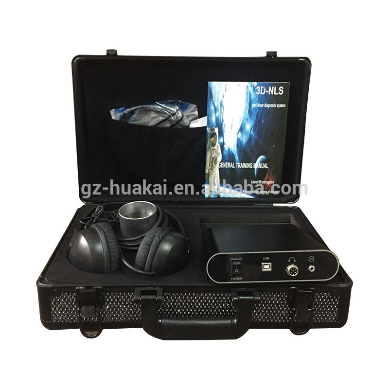 Version italienne Quantique Résonance Magnétique 3D NLS analyseur de Santé Du Corps Diagnostic Analyseur