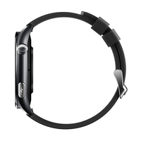Reloj Inteligente con Correa de Silicona AMOLED de 1.56'', Monitor de Frecuencia Cardíaca HRV ECG, Llamadas por BT, Resistente al Agua IP68, NFC, Salud, Unisex, Magnético