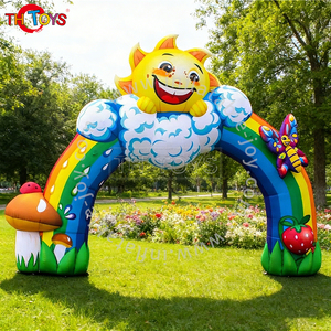 कस्टम डिजाइन आउटडोर विज्ञापन नायलॉन 5 मीटर इंफ्लेटेबल आर्क - Product Image 1