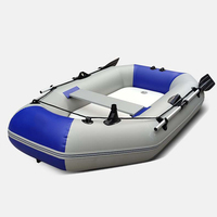 Petit Bateau de Pêche Gonflable en PVC Caoutchouc