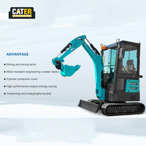Free Shipping CATER Mini Excavator 2Ton 15HP Diesel Motor 2400*1150*2200mm Machine Size Changchai 390/(722/<strong>902</strong>) <strong>Engine</strong> - Product Image 5