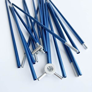 Postes de Tienda de Campaña Resistentes <span class=keywords><strong>al</strong></span> Viento de Alta Resistencia para Tiendas de Campaña Tipo Domo, Accesorios Duraderos para Acampar <span class=keywords><strong>al</strong></span> Aire Libre - Product Image 3