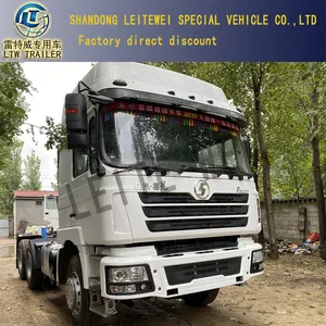 사용된 schman f3000 트랙터 머리 6x4 왼손 드라이브 트레일러 트럭 디젤 엔진 힘 380hp 원동기 반 트랙터 트럭 수출