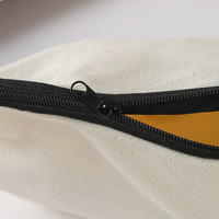 Porte-monnaie multifonction en toile de couleur unie pour jeunes, sac de voyage, trousse de maquillage, organiseur de câbles, trousse à crayons, pochette à clés