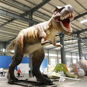 good quality animated fiberglass dinosaur for hot sale, dinosaur puzzle