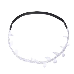 Diadema Personalizada con Guirnalda de Hojas Verdes Estilo Bosque <span class=keywords><strong>para</strong></span> <span class=keywords><strong>Niñas</strong></span>, Diadema con <span class=keywords><strong>Flores</strong></span> <span class=keywords><strong>para</strong></span> Bodas, Festivales, Vacaciones y Fiestas de Hadas - Product Image 4