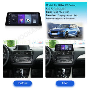 Mookaka Carplay per <span class=keywords><strong>BMW</strong></span> serie 1/2 <span class=keywords><strong>F20</strong></span> F21 2012-2017 multimediale Carplay lettore DVD GPS registratore di navigazione - Product Image 3